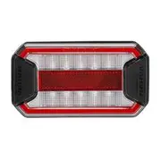 Narva 9-33V LED Tail and Indicator Lamp with In-Built Reflector, Clear Lens and 0.5m of Hard-Wired Cable - 97144