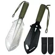 2 Pack Backpacking Trowel Camping Shovel Gardening Tool for Digging Outdoor