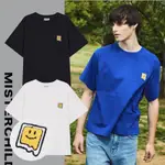 【JIN】(現貨）韓國代理品牌 MISTERCHILD 22SS 方塊溶解笑臉 經典LOGO 短T T-SHIRT 短袖