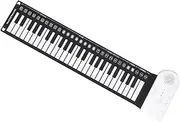 ERINGOGO Portable Key Roll Up Piano Folding Electronic Keyboard for Beginners Durable Silicone Material Convenient Travel Design for All Ages for Music Learning and Fun