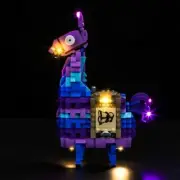 LED Light Compatible with Lego Fortnite Supply Llama, Creative Lighting Kit