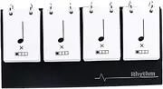 Music Flash Cards, Music Theory Rhythm Flash Cards Note Training Card Education Improve Sightreading & Musical Terminalogy for Kids Beginner Students, White Piano