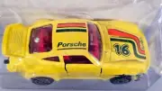 Vintage Majorette Porsche 911 Turbo / #209 / Yellow / Regular Wheels / France