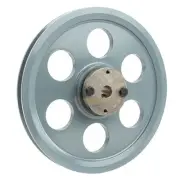 Cast Iron 8.75" Single Groove Pulley Belt A Section 4L and 5/8" Sheave Bushing