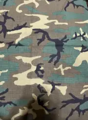 Vietnam Era New Genuine ERDL Camo RipStop Fabric (Sold Per Yard).