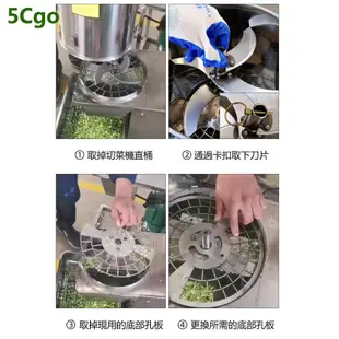 5Cgo【批發】新款不銹鋼切菜機商用電動切辣椒機剁切菜打蒜泥生姜碎菜機器220V 含稅代購t653597447823