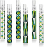 6 Pcs Portable Travel Refillable Perfume Atomizer Bottle,10ml Perfume Atomiser Bottles,Fragrance Spray Bottle, Scent Pump Case for Women and Men (10ml, uspray002)