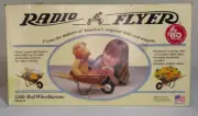 New Doll Sized Radio Flyer Mini Red Metal Wheelbarrow with Hardwood Handles