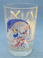 Walt Disney World Glass: 25 Years Mickey Mouse, Epcot Center; Remember the Magic