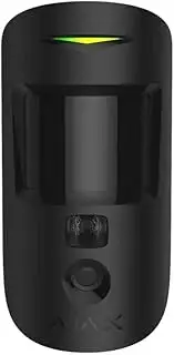 [AJAX] AJ-MOTIONCAM-B Motion Detector with Camera for Checking Alarms Black