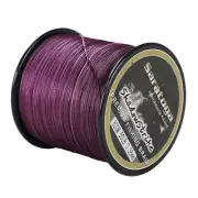 8 Strands Purple Extreme Dynema PE Braid Fishing Line 100M 300M 1000M 2000M