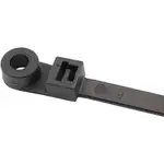 Aeroflow Screw Mount Cable Ties 7.6X400M6 1000 Pack Blac Zip Tie Pa66 - AF98-7640-1000