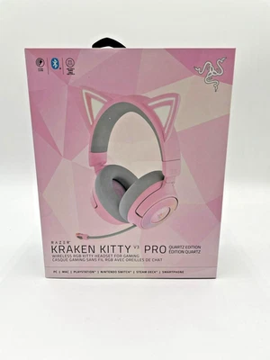 Razer Kraken Kitty BT Kitty v3 Pro Pink Bluetooth Headphones Headset