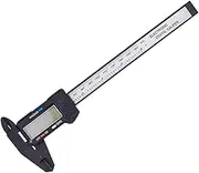 BUGUUYO 1pc Digital Display Caliper LCD Measuring Tool for Bike Accurate Internal External Depth Measurement for Professionals Home Use