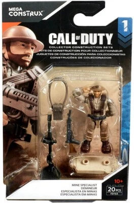 Call of Duty Specialists Series 1 Mine Specialist Mini Figure