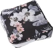 Ipetboom Portable Menstrual Pad Bag with Zipper Sanitary Napkin Storage Pouch Compact Makeup Bag for Travel Convenient Tampon Organizer for Women