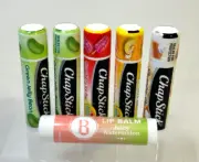 Chapstick Lip Balm Lot of 5 + 1 Basin Lip Balm New Sealed S3
