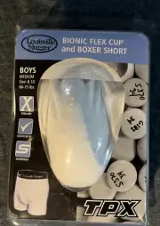 Louisville Compression Sliding Shorts White w/ Cup Pocket Baseball *NEW*~YOUTH~8