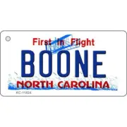 Boone North Carolina Novelty Metal Key Chain KC-11824