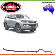 Redback Extreme Duty Exhaust To Suit TOYOTA FORTUNER GUN156 Crusade 2.8L 4Cyl (for: Toyota)
