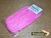 HOT PINK HARELINE STRUNG SCHLAPPEN FEATHERS - NEW FLY TYING MATERIALS