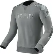 Revit Whitby Motorcycle Sweatshirt, grey, Size M for Men