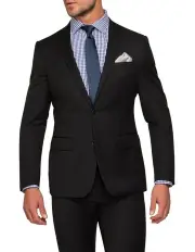 [Van Heusen] Slim Suit Jacket in Black