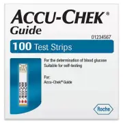 Accu-Chek Guide Blood Glucose Test Strips (100 strips) - PRIVATE