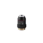 4) Achromatic Objective Lens for 195 Microscope RMS 20 2mm 6 Magnifications