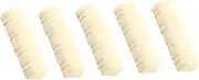 Yardwe 5Pcs String Mandolin Nuts Durable Slotted Replacement Accessories for Guitar Bridge Lightweight Design for Easy Use Enhance Resonance and Tone for Musicians