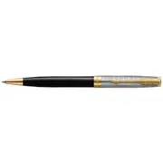 Parker Sonnet Premium Ballpoint Pen Black Lacquer Gold Trim