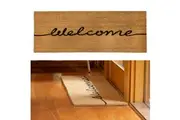 J.Elliot Home Welcome PVC Backed Coir Printed Mat Ranchslider