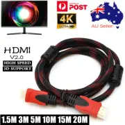 HDMI Cable V1.4 3D Ultra HD 4K 2160p 1080p High Speed Ethernet HEC ARC OZ