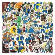 Assorted Fallout Sticker Pack #2 - 20 Pcs - Decals for Laptops Phones