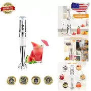 Cordless 21-Speed Immersion Blender with Adjustable Angles & USB Rechargeable
