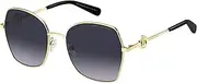 [Marc Jacobs] Women's MARC 688/S Sunglasses, Gold