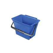 SYR Klingon Mop Storage Bucket w/Carry Handle For LTS Combo Floor Cleaner Blue