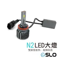 在飛比找蝦皮商城優惠-SLO【N2 LED大燈】台灣發貨 白光 三色光 LED 大