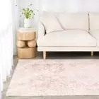 Eco-friendly Pink Modern anti-slip backing Floor Rug Carpet *FREE POST*