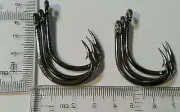 20x mixed STAINLESS STEEL quality chemically sharpened live bait hooks 8/0 &9/0