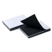 8 Sets Hook and Loop Strips with Adhesive, 4x6 inch Strong Double Sided Tape