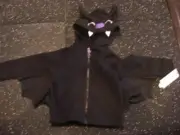 New Bat Hooded sweatshirt halloween costume 18M Cat & Jack Target
