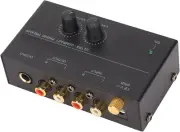 Phono Turntable Preamp, PP500 Mini Phonograph Preamplifier Low Noise Stereo Inpu