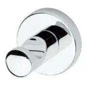 Alder Tapware ALTO ROBE HOOK 50mm Wall Mounted, Chrome *Australian Brand