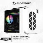 ENLIGHT EDGE 鋼化玻璃外殼 PC M-ATX CPU PC 機箱遊戲