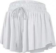 [Blaosn] Flowy Athletic Shorts for Women Gym Yoga Workout Running Short Pants Tennis Skort Skirt Cute Clothes Casual Summer
