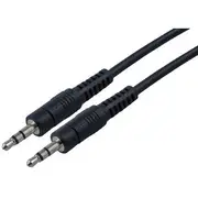 Comsol 3.5mm Male to 3.5mm Male Stereo Audio Cable 20m Black