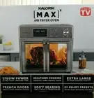 Kalorik French Door Air Fryer 26Qt Digital MAXX 10-in-1 Toaster Oven With