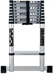 Telescoping Ladder -Extra Tall Industrial-Grade Professional Telescopic Ladder with Stabilizer Bar, Heavy Duty Portable Extension Ladder for Roof, Outdoor Work, 330 Lb Capacity (Size : 5.7M/18.7FT)