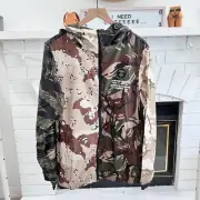 Bape A bathing Ape AAPE MIX CAMO PANEL Hooded Windbreaker JACKET